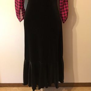 Notations Velvet Skirt